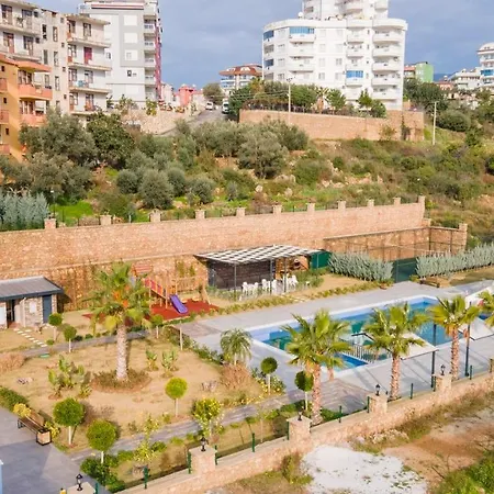 Pleasant Apartment With Shared Pools In Alanya, Antalya Lägenhet *